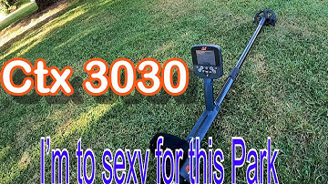 Digging up silver charm metal detecting local park ctx 3030