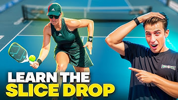 Mari Humberg Teaches The Third Shot Slice Drop in Pickleball