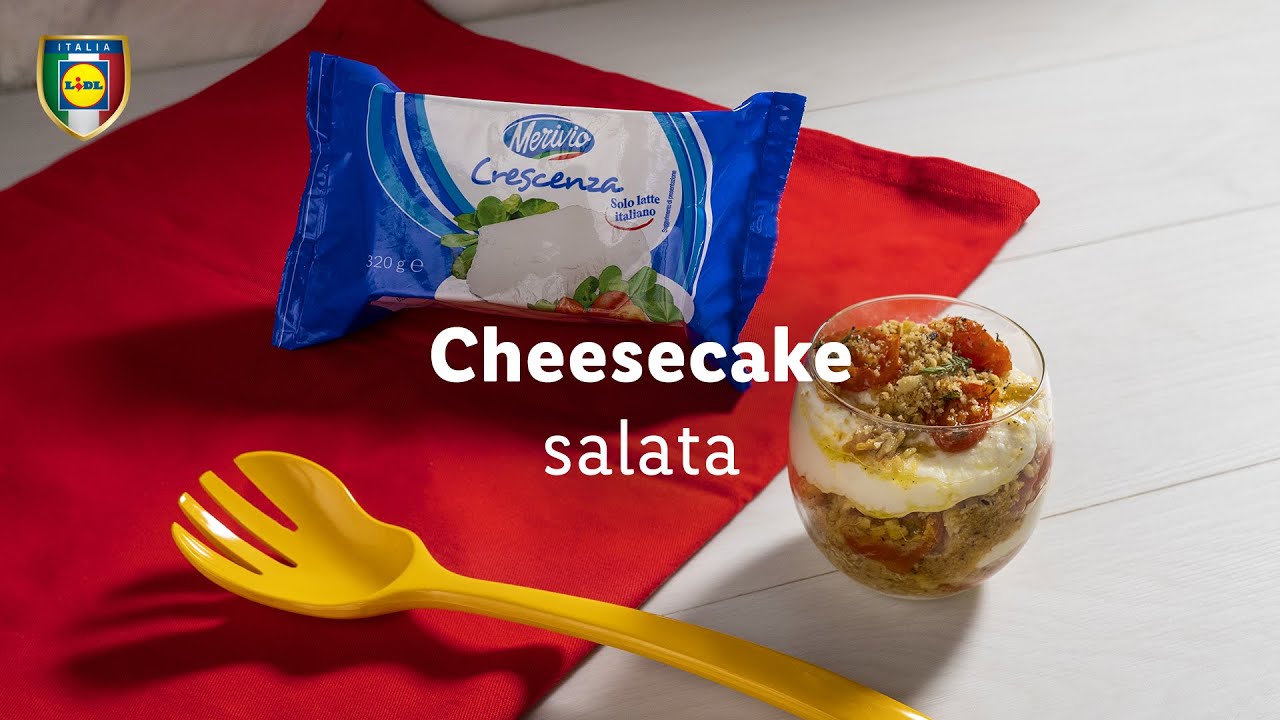 Cheesecake salata Chef in Camicia Lidl Italia YouTube