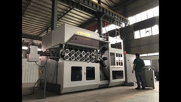 Xianheng Spring Coiling Machine CSM-8250CNC. Large wire diameter spring coiling machine.