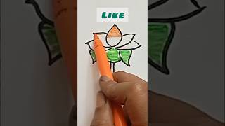 Indian Flag Drawing