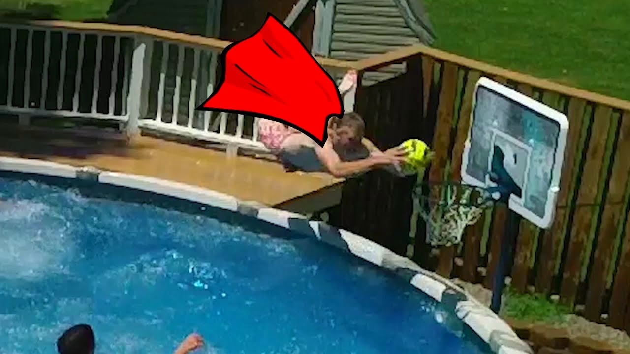 Pool Dunks 2017 Bloopers