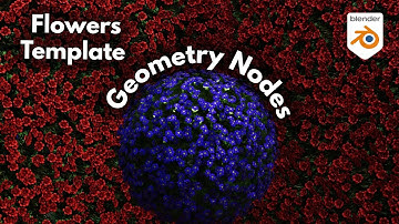 Flowers Geometry Node Template Tutorial | Blender