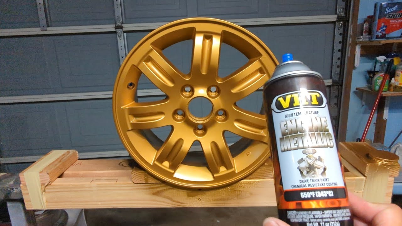Honda Element wheels paint test