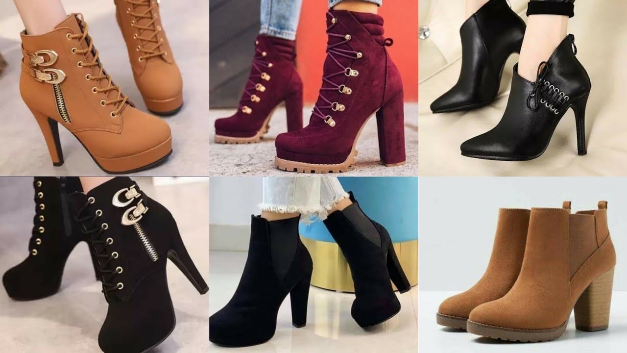 BOTINES MODA 2023-2024 / ZAPATOS BOTINES BOTAS EN TENDENCIA PARA MUJER / BOTINES EN TENDENCIA 2023 - YouTube