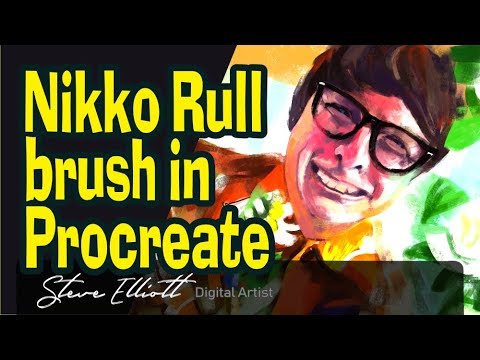 nikko rull brush procreate free download