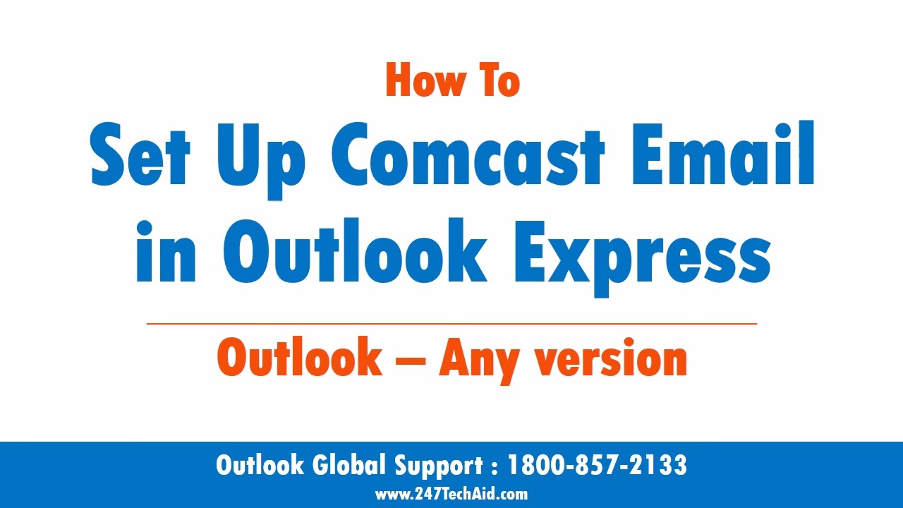 How To Setup Comcast E Mail In Outlook YouTube