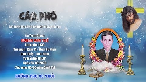 Tang Lễ Cụ Trùm Giuse Hoàng Văn Tuế Xã Giao Thịnh Phần 1