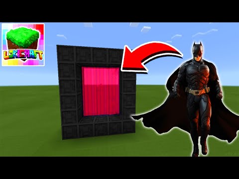 How To Make a PORTAL to The Batman in Lokicraft