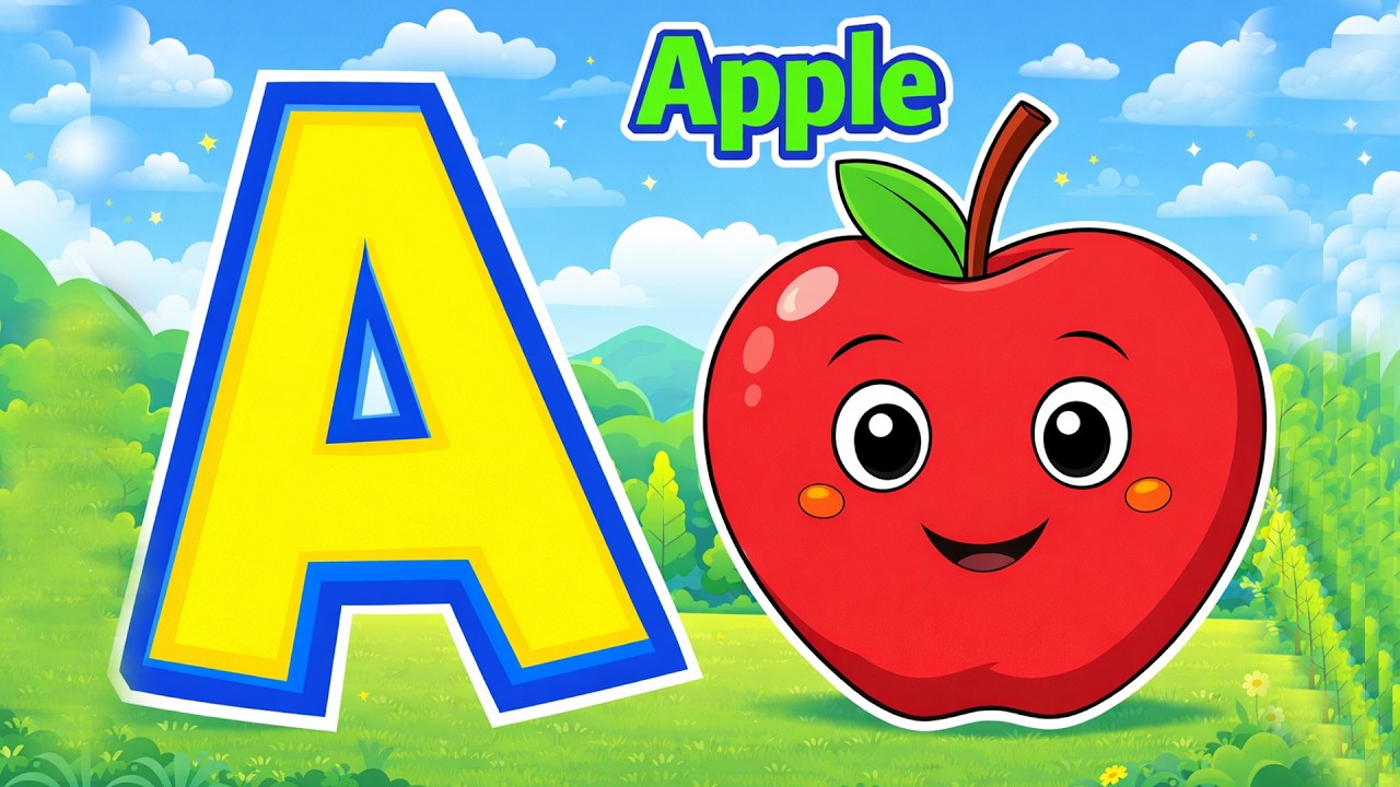 Алфавитные стишки для малышей | Песенка про алфавит от А до Я для детей | Веселая фонетика с букв...