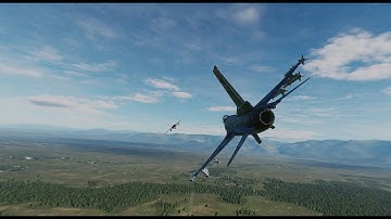Chasing down an F-15 | Open Conflict PVP | DCS 2.8 Viper
