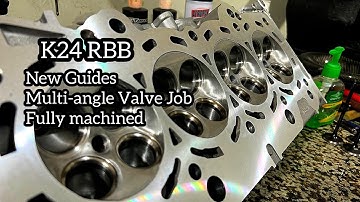 K24 RBB Ported New Guides Supertech Valvetrain | welded Skunk2