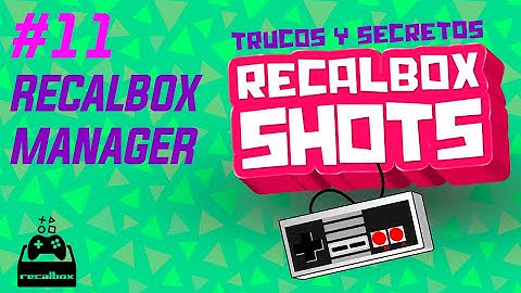 CÓMO ACCEDER AL RECALBOX MANAGER - #Recalbox #Raspberry