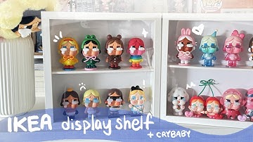 IKEA SANNAHED Frame Hack | DIY Display Shelf x POPMART Crybaby Figures ✨
