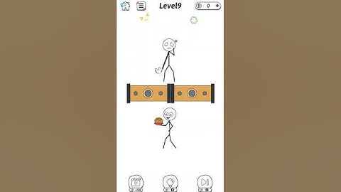 Stickman Thief Legend Puzzle Gameplay Level 9 Burger #gaming #shorts