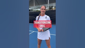 Super simple transition zone drill #pickleball #pickleballtips #pickleballaddict #pickleballer