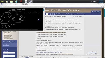 How to open your nat type for ps3 - xbox 360 call of duty black ops 2