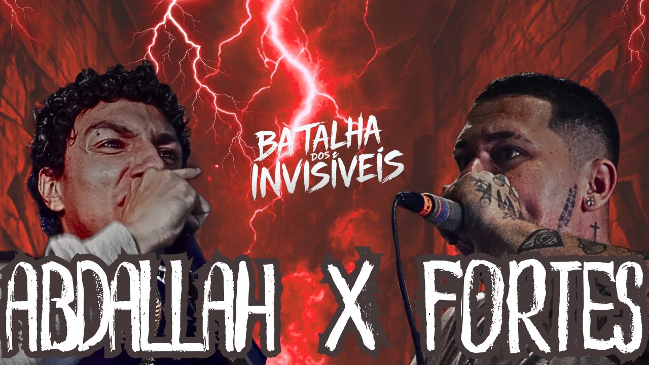 (ISSO AQUI SAIU DO CONTROLE) ABDALLAH X FORTES | BATALHA DOS INVISÍVEIS 1