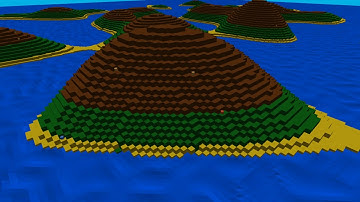 OpenGL/C++ Voxel Engine | Some spinning "Berries" and improved Low Poly Water