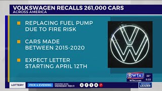 Volkswagen recall: These models at increased risk of fire from potential fuel leak
