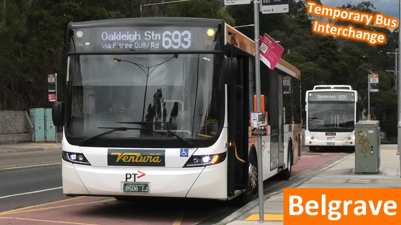 Buses at the temporary Belgrave Station Bus Interchange Melbourne Transport YouTube Buses at the temporary Belgrave Station Bus Interchange Melbourne Transport YouTube