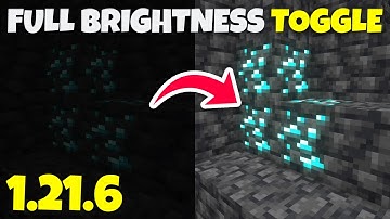 How to Download & Install Full Brightness Toggle Mod for Minecraft 1.21.6