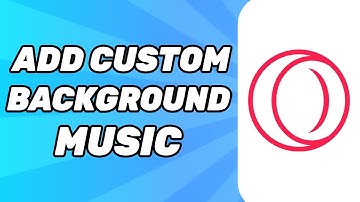 How to Add Custom Background Music in Opera Gx
