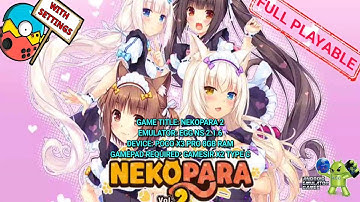 Nekopara 2 EGG NS 2.1.6 Game test with settings