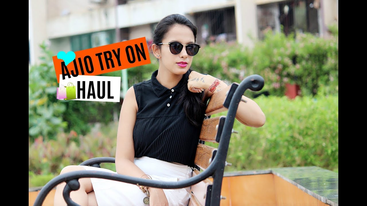 AJIO Try-On Haul | Online shopping | the_fabcan | Harshita