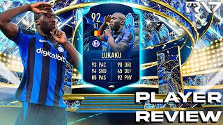 ¿MEJOR QUE ABRAHAM | LUKAKU TOTS MOMENTS 92 PLAYER REVIEW FIFA 23 ULTIMATE TEAM