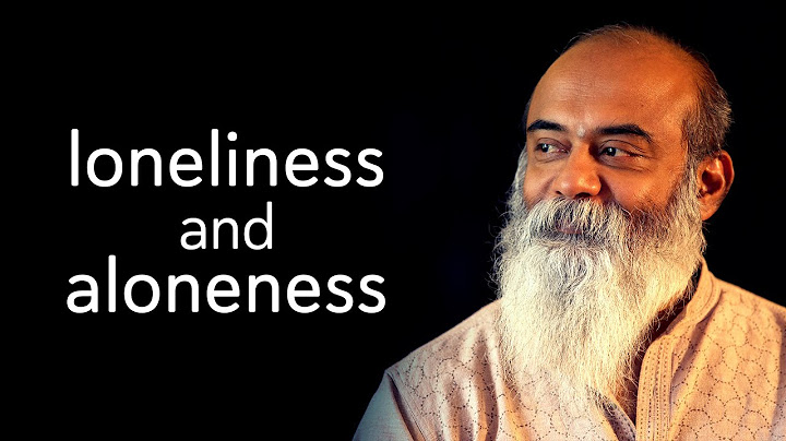 Difference between Loneliness & Aloneness (Tamil)