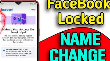 How to change name in locked facebook account#3