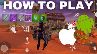 ALL WAYS To Play Fortnite Mobile In Chapter 5 Season 3... (iOS + Android)