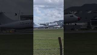 DAT ATR-72 SE-MDC EDI-SOU 13th Apr #aviation #avgeek #plane #spotting #propeller #takeoff #airport