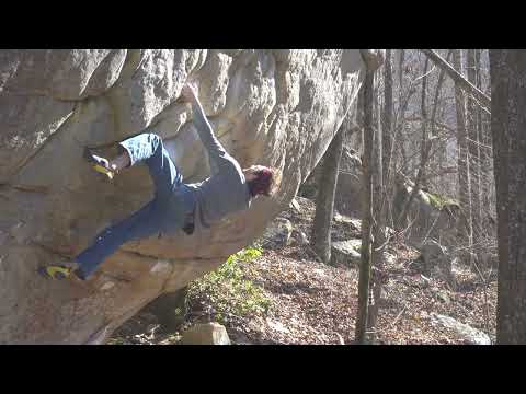 Beta Video for climb Western Gold v11, Dayton pocket