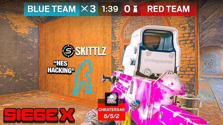 I Found The First CHEATER In SIEGE X