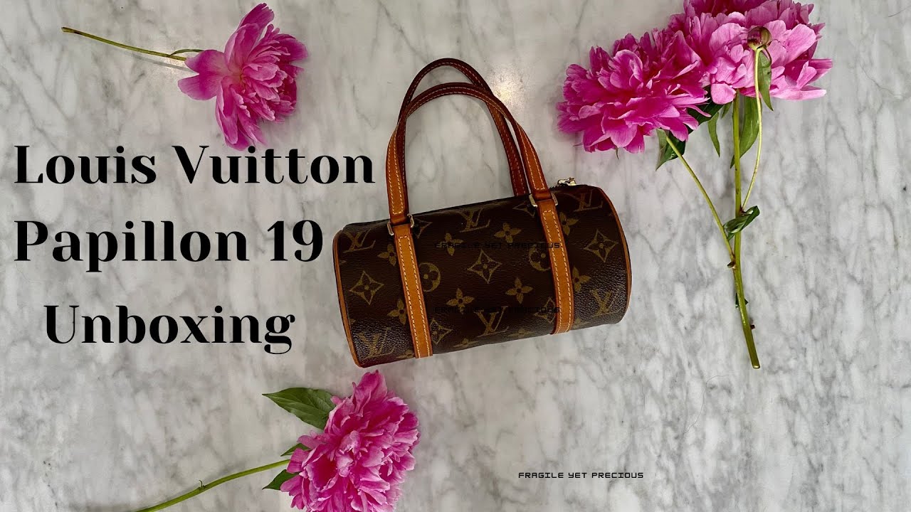 Louis Vuitton Mini Papillon 19 Unboxing - Another Rare unicorn checked 