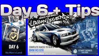 BMW M3 GTR day 6 + tips - NFS No Limits