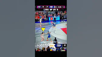 PART 2 - Minnesota Lynx vs Indiana Fever Ending 🍿 #wnba #shorts thumbnail