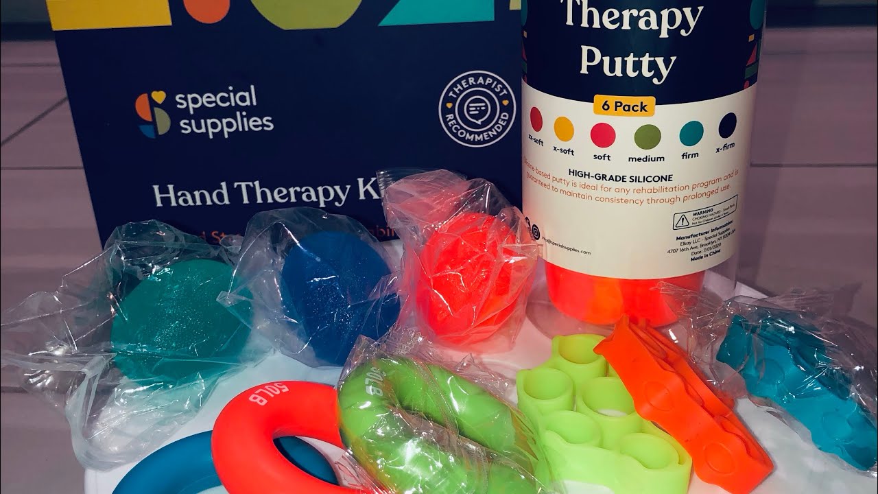Hand Therapy Kit Special Supplies Therapist Review YouTube
