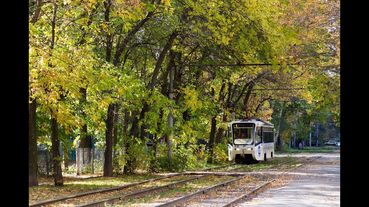Трамвай, 1 маршрут - целиком. Ярославль.