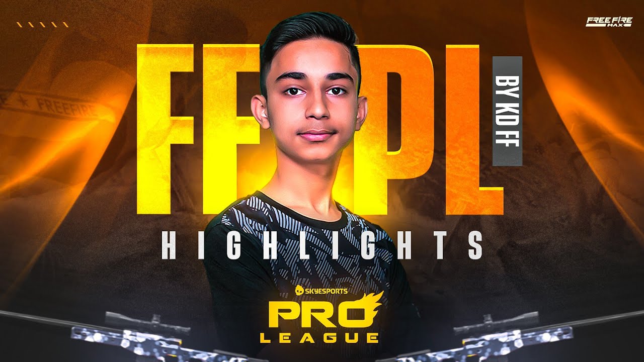 FFPL Highlights By KDgod 🥷||Team PN ROSE || Free Fire Max