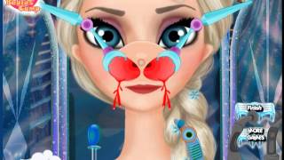 Elsa Nose Doctor Games - Frozen games screenshot 3