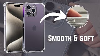 Soft transparent cover| It is smooth and soft.Protect your phone from cracking. screenshot 3