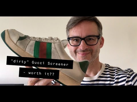 Video: Gucci Sneakers With Dirty And Worn Look