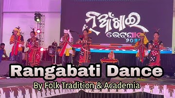 Rangabati Sambalpuri Folk Dance Stage Performance|| Nuakhai Bhetghat Bangalore 2022||