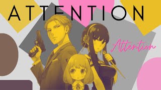 Spy X Family , Loid X Yor   [ AMV ]  Attention HD  Charlie Puth.