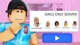 I Found GIRLS ONLY Brookhaven RP SERVER!!
