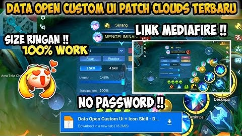 Data Open Custom Ui + Icon Skill Terbaru | Data Tambahan Custom Ui Patch Beyond The Clouds Terbaru