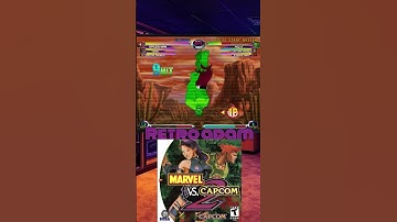 Marvel VS Capcom 2 Dreamcast gameplay